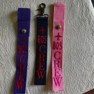 BOS base luggage crew tags